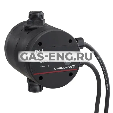 Реле давления PM с защитой от сухого хода, Grundfos купить в интернет-магазине промышленного оборудования в Санкт-Петербурге