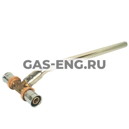 Пресс-тройник для радиаторного соединения с трубкой 300 мм, Sanha купить в интернет-магазине промышленного оборудования в Санкт-Петербурге