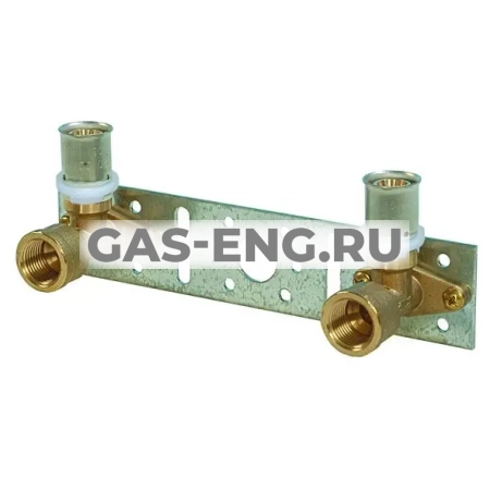 Водорозетка двойная alpex-duo 90°, Frankische купить в интернет-магазине промышленного оборудования в Санкт-Петербурге