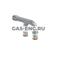 Водорозетка-пресс U-профиль НР S-Press Plus для встроенного смесителя, Uponor купить в интернет-магазине промышленного оборудования в Санкт-Петербурге