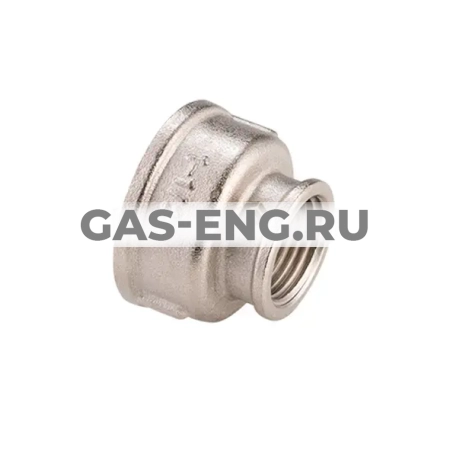 Муфта латунная, переходная, ВР-ВР, никелированная, MVI купить в интернет-магазине промышленного оборудования в Санкт-Петербурге