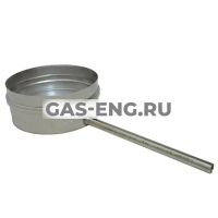 Сборник конденсата для дымохода с боковым выпуском длиной 250 мм, Jeremias EWFU.6C0000.001 купить в интернет-магазине промышленного оборудования в Санкт-Петербурге