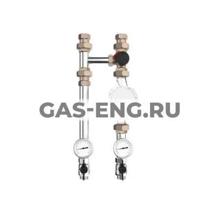 Насосная группа NGSS-25C(Е) со смесителем ESBE под сервопривод, без насоса, Gidruss купить в интернет-магазине промышленного оборудования в Санкт-Петербурге