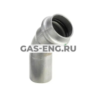 Отвод 45° Sanpress Inox с SC-Contur ВПр-НПр, модель 2326.1, Viega купить в интернет-магазине промышленного оборудования в Санкт-Петербурге