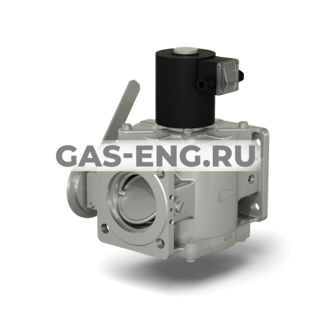 Клапаны электромагнитные двухпозиционные фланцевые с ручным регулятором расхода на DN 40-80 (на давление до 0,6 МПа) и на DN 100 купить в интернет-магазине промышленного оборудования в Санкт-Петербурге