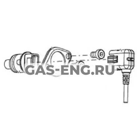 Датчик температуры жидкости/комплект кабелей L630, Wilo купить в интернет-магазине промышленного оборудования в Санкт-Петербурге