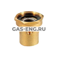 Фитинг с встроенным шаровым краном ВР-ВР, для подключения циркуляционного насоса, Giacomini R252 купить в интернет-магазине промышленного оборудования в Санкт-Петербурге