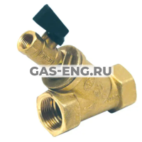 Фильтр сетчатый латунный FVR-D со спускным краном, с внутренней резьбой, Danfoss купить в интернет-магазине промышленного оборудования в Санкт-Петербурге