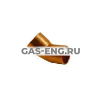 Угольник 45° медный, однораструбный под пайку, тип 5040, Sanha купить в интернет-магазине промышленного оборудования в Санкт-Петербурге Угольник 45° медный, однораструбный под пайку, тип 5040, Sanha купить в интернет-магазине промышленного оборудования в Санкт-Петербурге