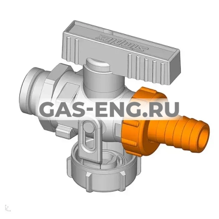 Штуцер пластиковый Simplex KFE для шаровых кранов, Flamco купить в интернет-магазине промышленного оборудования в Санкт-Петербурге