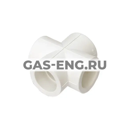 Крестовина PPR, БЕЛЫЙ, Pro Aqua купить в интернет-магазине промышленного оборудования в Санкт-Петербурге