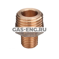 Ниппель укороченный редукционный НР-НР, бронзовый, модель 3247, Viega купить в интернет-магазине промышленного оборудования в Санкт-Петербурге