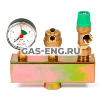 Группа безопасности котла сталь, Uni-Fitt купить в интернет-магазине промышленного оборудования в Санкт-Петербурге