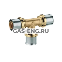 Тройник-пресс равнопроходный, латунь, Giacomini RM150 купить в интернет-магазине промышленного оборудования в Санкт-Петербурге