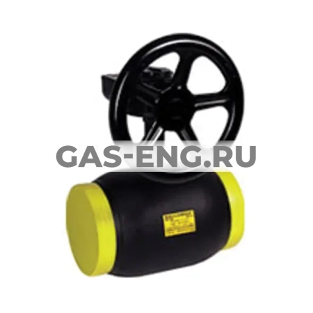 Шаровой стальной кран для газа сварка/сварка, c редуктором, Ду 125-700 Ру 16, Broen Ballomax купить в интернет-магазине промышленного оборудования в Санкт-Петербурге