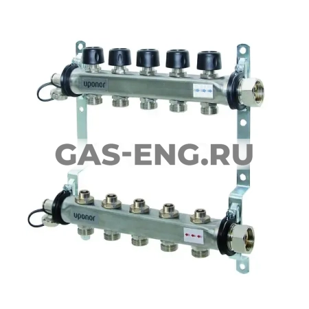 Коллекторная группа с балансировочными клапанами Vario S, Uponor купить в интернет-магазине промышленного оборудования в Санкт-Петербурге