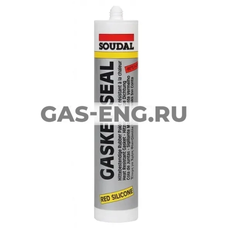 Высокотемпературный силикон Gasket Seal, Soudal купить в интернет-магазине промышленного оборудования в Санкт-Петербурге
