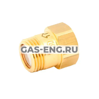 Обратный клапан компактный, латунный, под ключ, Uni-Fitt купить в интернет-магазине промышленного оборудования в Санкт-Петербурге