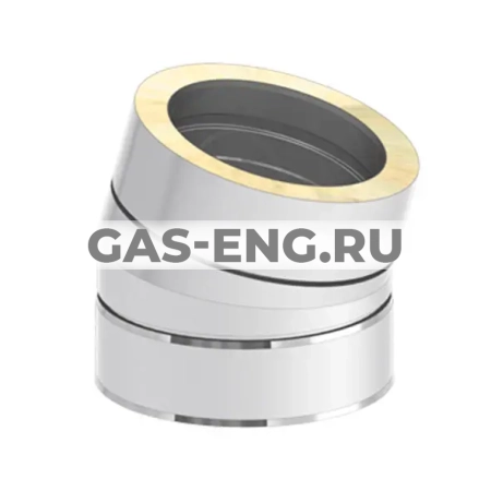 Колено 15° для дымохода, Jeremias EDW16 купить в интернет-магазине промышленного оборудования в Санкт-Петербурге