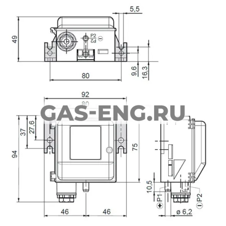 Датчик перепада давления QBM2030, Siemens купить в интернет-магазине промышленного оборудования в Санкт-Петербурге Датчик перепада давления QBM2030, Siemens купить в интернет-магазине промышленного оборудования в Санкт-Петербурге