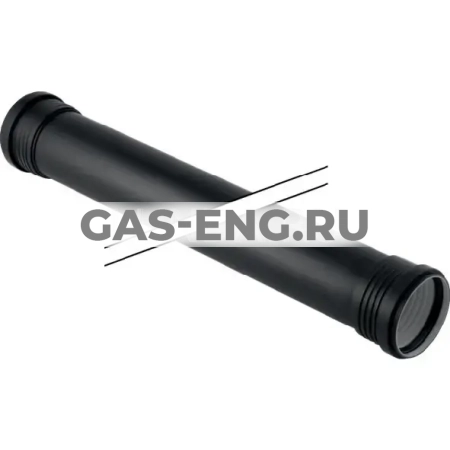 Труба Silent-PP с двумя раструбными муфтами, Geberit купить в интернет-магазине промышленного оборудования в Санкт-Петербурге