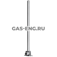 Отвод Push с трубкой Cu15 с кронштейном - элемент никелированный, для радиаторного соединения, KAN-therm купить в интернет-магазине промышленного оборудования в Санкт-Петербурге