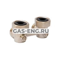 Узел нижнего подключения, угловой, с шаровым затвором, MVI купить в интернет-магазине промышленного оборудования в Санкт-Петербурге