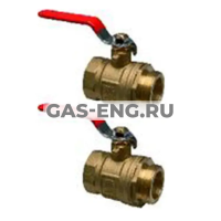 Шаровой латунный кран ВР-НР для промышленного коллектора, Ду 32 Ру 6, Uponor (комплект - 2 шт) купить в интернет-магазине промышленного оборудования в Санкт-Петербурге Шаровой латунный кран ВР-НР для промышленного коллектора, Ду 32 Ру 6, Uponor (комплект - 2 шт) купить в интернет-магазине промышленного оборудования в Санкт-Петербурге