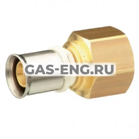 Переход-пресс alpex с внутренней резьбой, латунный, Frankische купить в интернет-магазине промышленного оборудования в Санкт-Петербурге