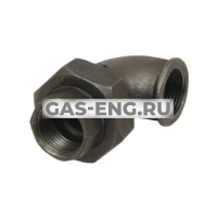 Конусное соединение (американка) угловое черное 90° ВР, тип 96 купить в интернет-магазине промышленного оборудования в Санкт-Петербурге