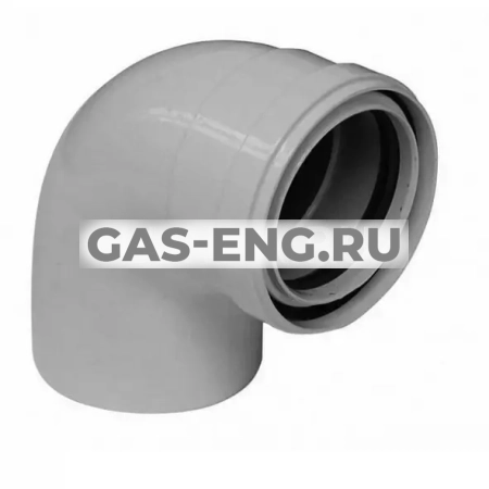 Отвод 90° для труб с изоляцией, диам. 80 мм., Baxi купить в интернет-магазине промышленного оборудования в Санкт-Петербурге