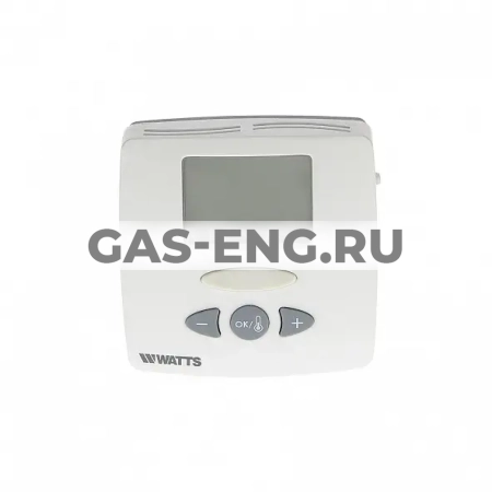 Термостат комнатный WFHT-LCD с ЖК дисплеем с датчиком пола, Watts купить в интернет-магазине промышленного оборудования в Санкт-Петербурге