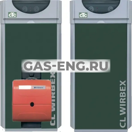 Чугунный котел CL WIRBEX-S, работающий на газе/дизельном топливе (30 - 70 кВт), CTC купить в интернет-магазине промышленного оборудования в Санкт-Петербурге