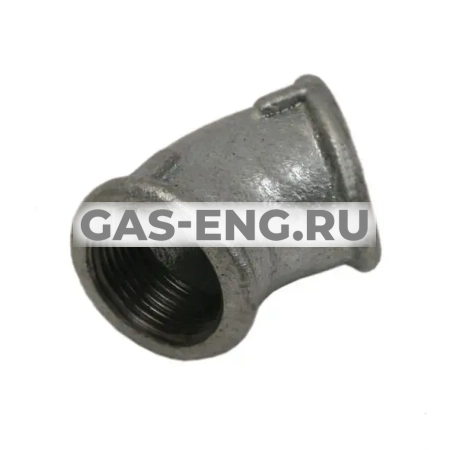 Угольник оцинкованный 45° ВР/ВР, тип 120 купить в интернет-магазине промышленного оборудования в Санкт-Петербурге