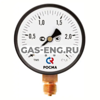 Манометр, Тип ТМ серия 10, общетехнический, с повышенным классом точности, Росма купить в интернет-магазине промышленного оборудования в Санкт-Петербурге