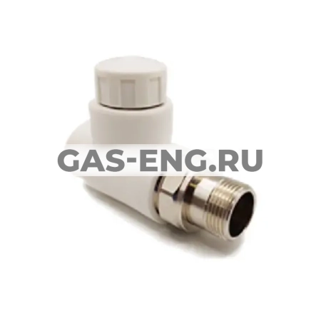 Термостатический клапан PPR, прямой, RTP (РосТурПласт) купить в интернет-магазине промышленного оборудования в Санкт-Петербурге