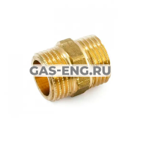 Ниппель НР/НР латунный, General Fittings купить в интернет-магазине промышленного оборудования в Санкт-Петербурге Ниппель НР/НР латунный, General Fittings купить в интернет-магазине промышленного оборудования в Санкт-Петербурге
