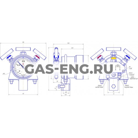 Дифференциальный тягомер ДТМ-80 купить в интернет-магазине промышленного оборудования в Санкт-Петербурге