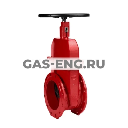 Задвижка чугунная с обрезиненным клином серии KR14, ГРАНАР купить в интернет-магазине промышленного оборудования в Санкт-Петербурге