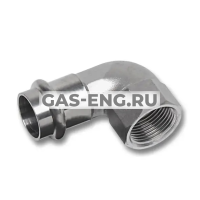 Угольник-пресс 90° NiroSan, Впр-ВР, тип 9090IG, Sanha купить в интернет-магазине промышленного оборудования в Санкт-Петербурге