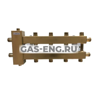 Коллектор с гидрострелкой BMSS-60 в золотом цвете, Gidruss купить в интернет-магазине промышленного оборудования в Санкт-Петербурге
