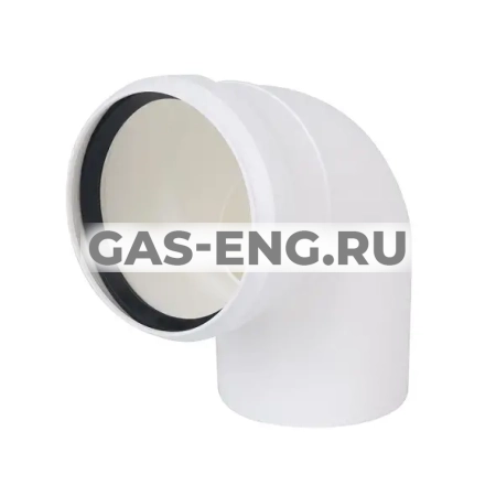 Отвод полипропиленовый 87° для конденсационных котлов, Baxi купить в интернет-магазине промышленного оборудования в Санкт-Петербурге