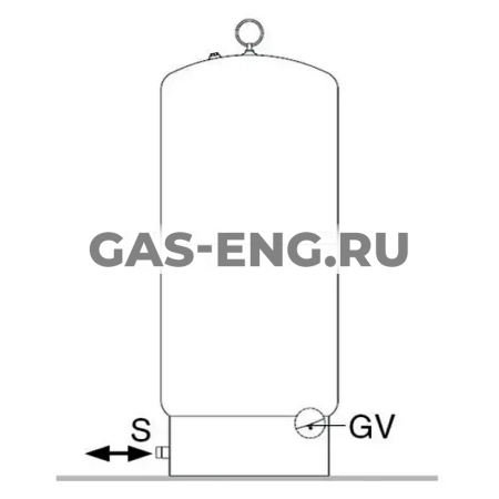 Мембранный расширительный бак Statico SU, Pneumatex купить в интернет-магазине промышленного оборудования в Санкт-Петербурге