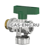 Кран шаровой латунный Simplex KFE Exclusive для слива и заполнения, прямой, без штуцера, Flamco купить в интернет-магазине промышленного оборудования в Санкт-Петербурге