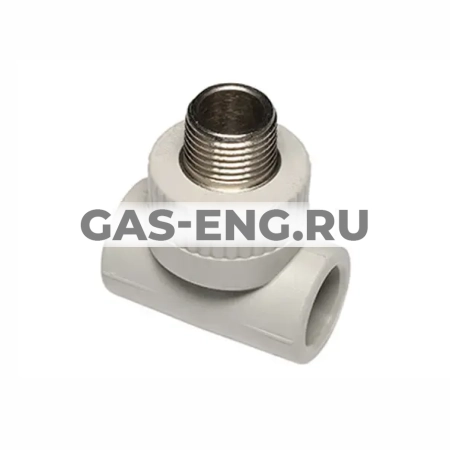 Тройник PPR комбинированный с наружной резьбой, Wavin Ekoplastik купить в интернет-магазине промышленного оборудования в Санкт-Петербурге