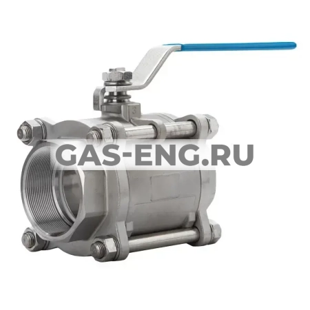 Шаровой стальной кран с/с полнопроходной, с рукояткой, Ду 8-100 Ру 40/63, BV17 купить в интернет-магазине промышленного оборудования в Санкт-Петербурге