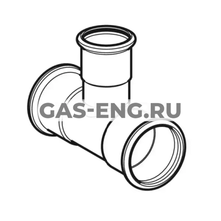 Тройник переходной Mapress из нержавеющей стали, Geberit купить в интернет-магазине промышленного оборудования в Санкт-Петербурге Тройник переходной Mapress из нержавеющей стали, Geberit купить в интернет-магазине промышленного оборудования в Санкт-Петербурге