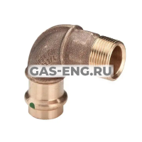 Угольник переходной 90° Sanpress с SC-Contur, модель 2214, Viega купить в интернет-магазине промышленного оборудования в Санкт-Петербурге Угольник переходной 90° Sanpress с SC-Contur, модель 2214, Viega купить в интернет-магазине промышленного оборудования в Санкт-Петербурге