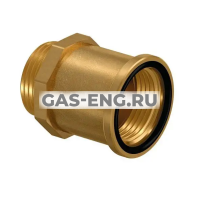 Муфта места крепления латунная WIPEX, ВР/НР, Uponor купить в интернет-магазине промышленного оборудования в Санкт-Петербурге