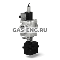 Клапаны электромагнитные двухпозиционные муфтовые с электроприводом регулятора расхода и датчиком положения на DN 40-50 (привод SP0) купить в интернет-магазине промышленного оборудования в Санкт-Петербурге